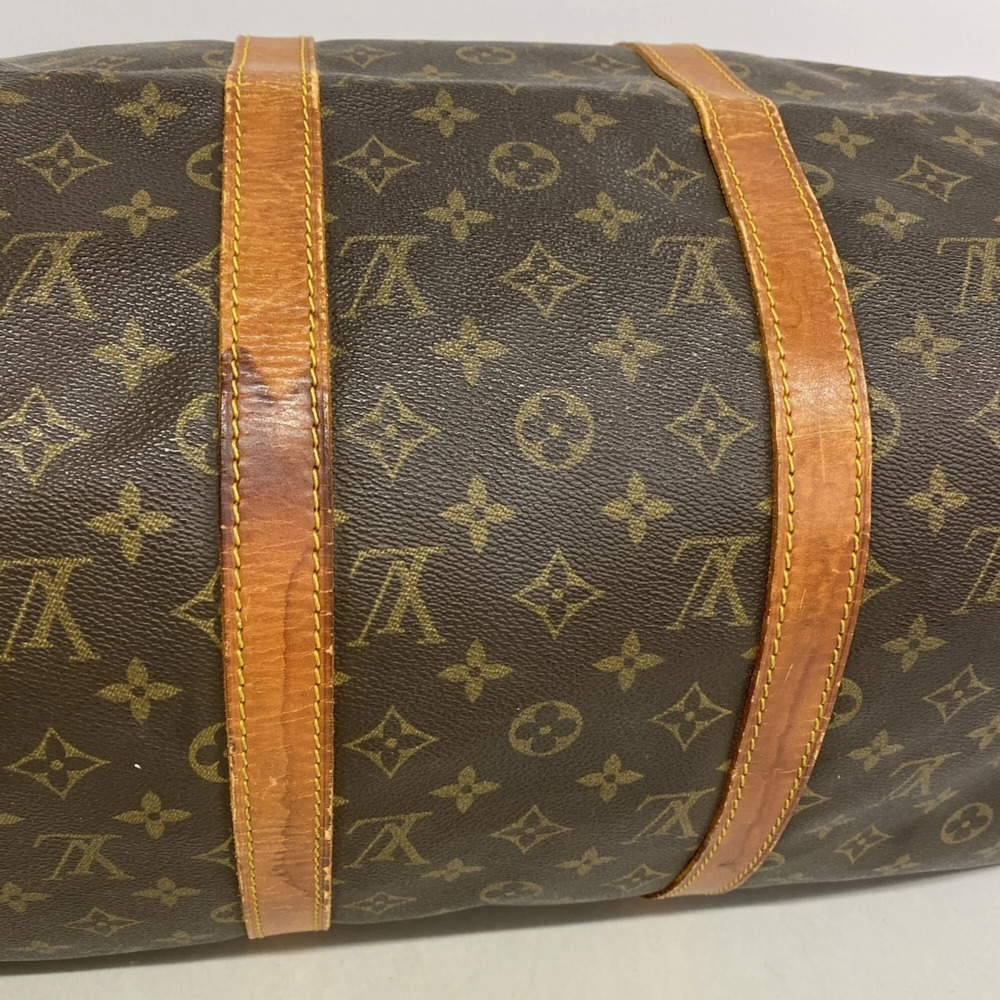 LOUIS VUITTON Brown Monogram Keepall 50 Boston Bag - Picture 11 of 13